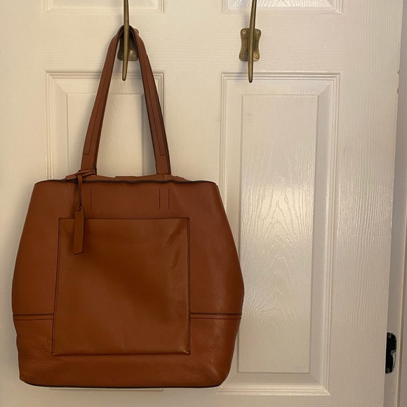 JCrew All Day Leather Tote - Picture 9 of 13